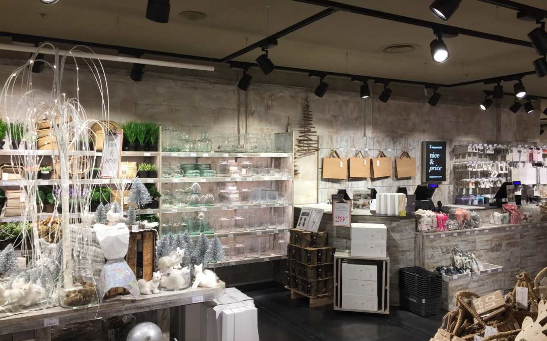 Eclairage de magasin