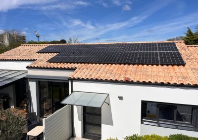 Panneaux PV chez un particulier